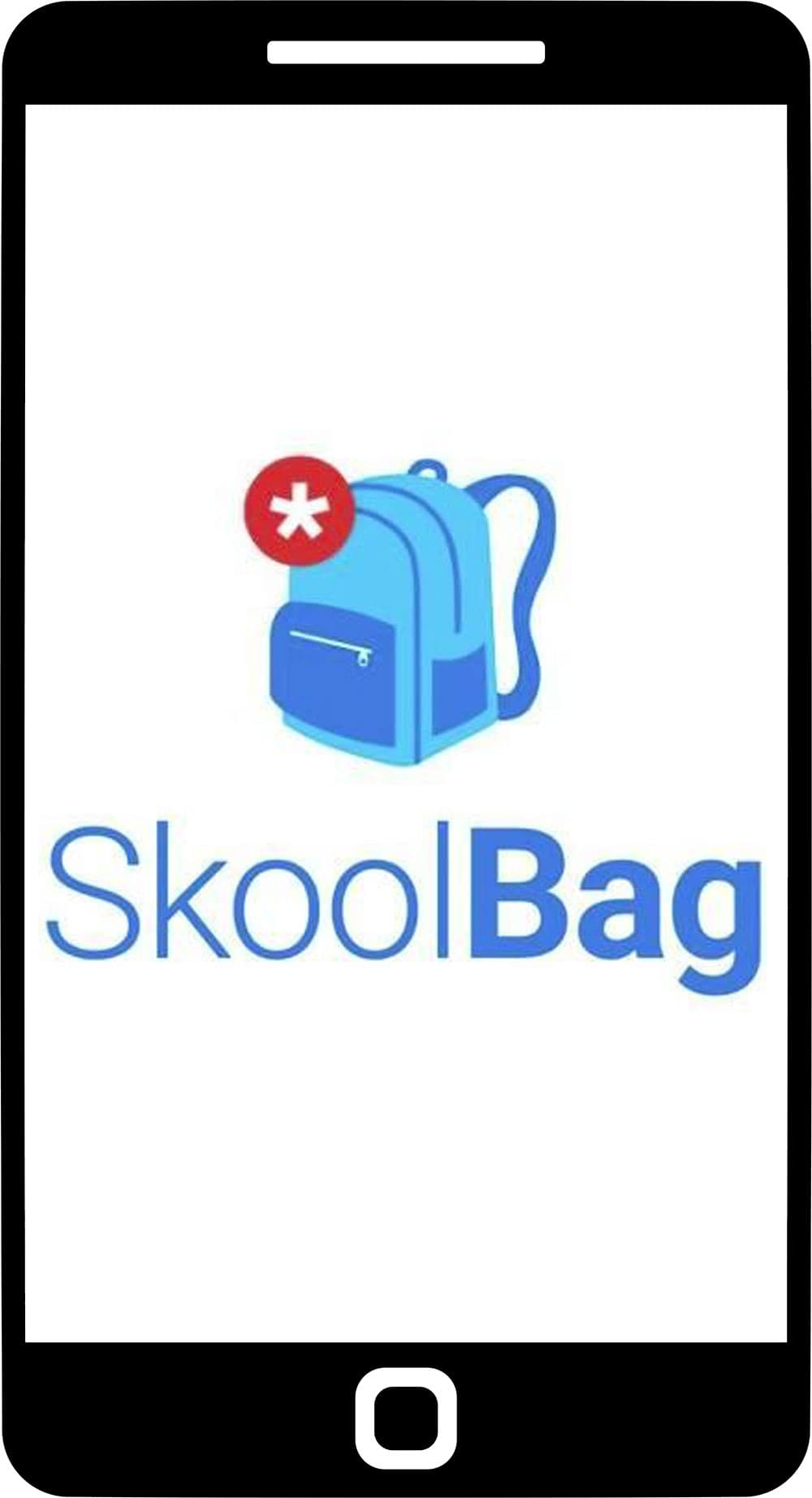 SkoolBag mobile app screen
